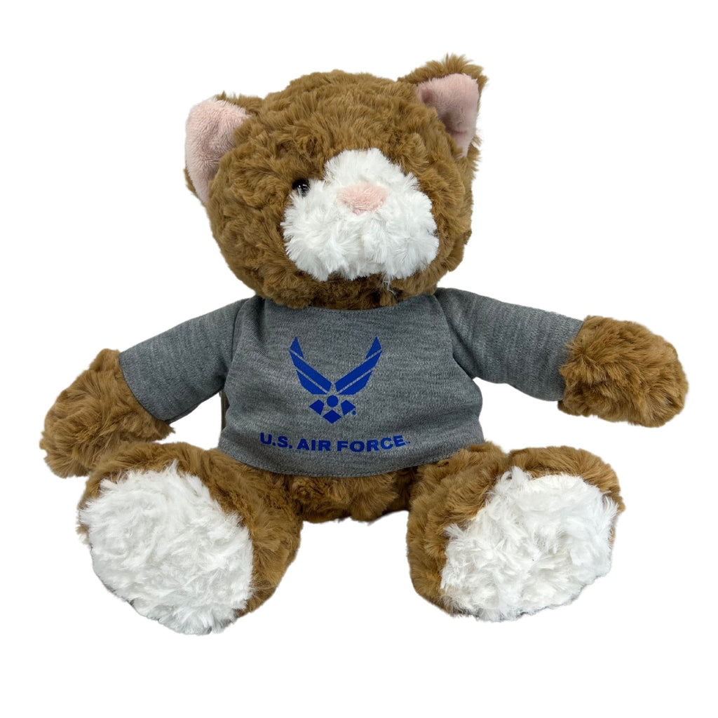 Air Force Scratches Plush Cat