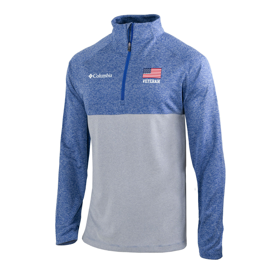 Veteran Columbia Rockin' It 1/4 Zip Pullover*