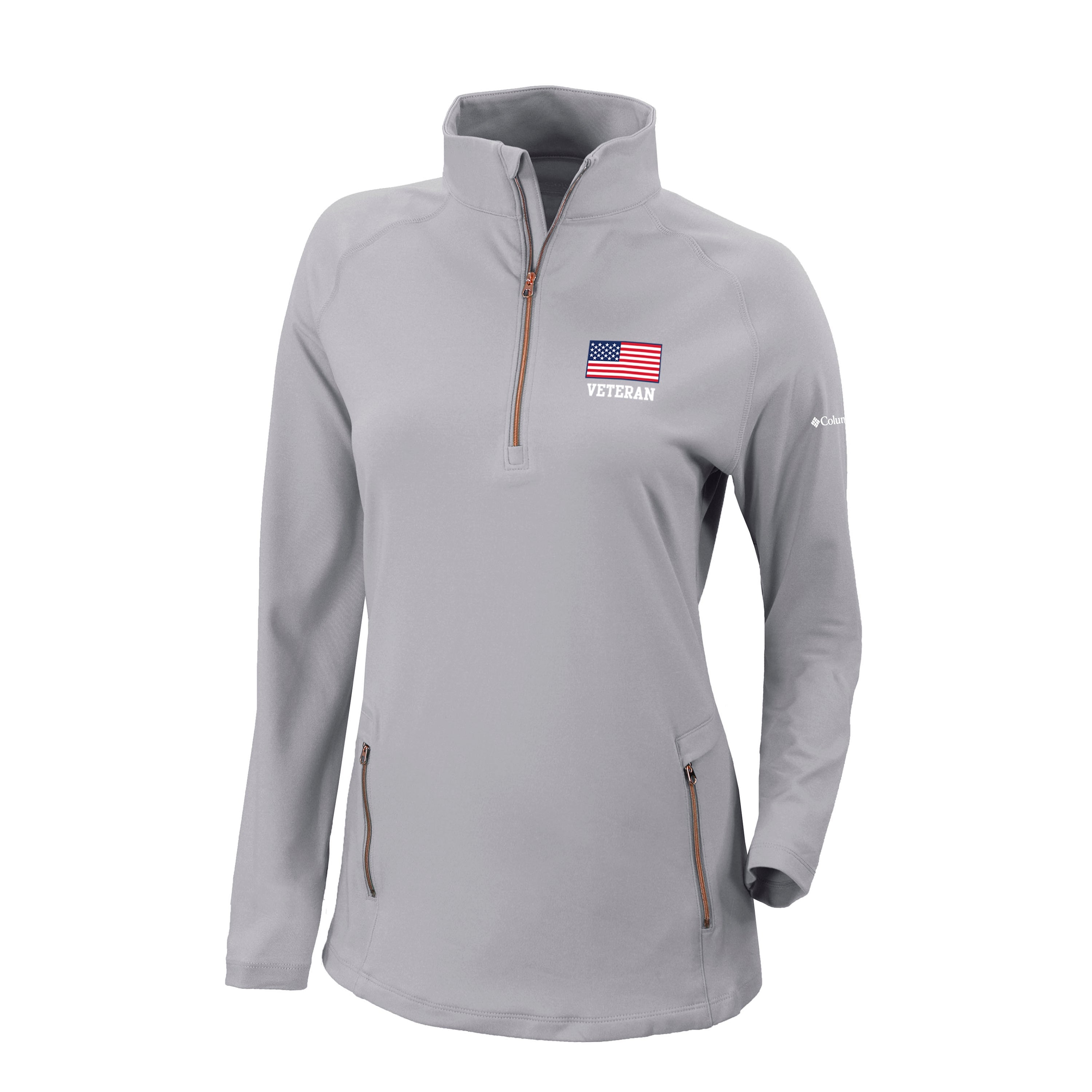 Veteran Women's Columbia Outward Nine 1/4 Zip Pullover*