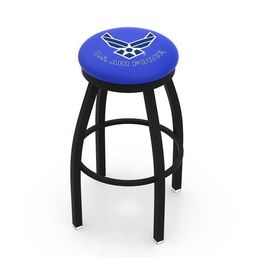 Air Force Wings Swivel Stool (Black Finish)*