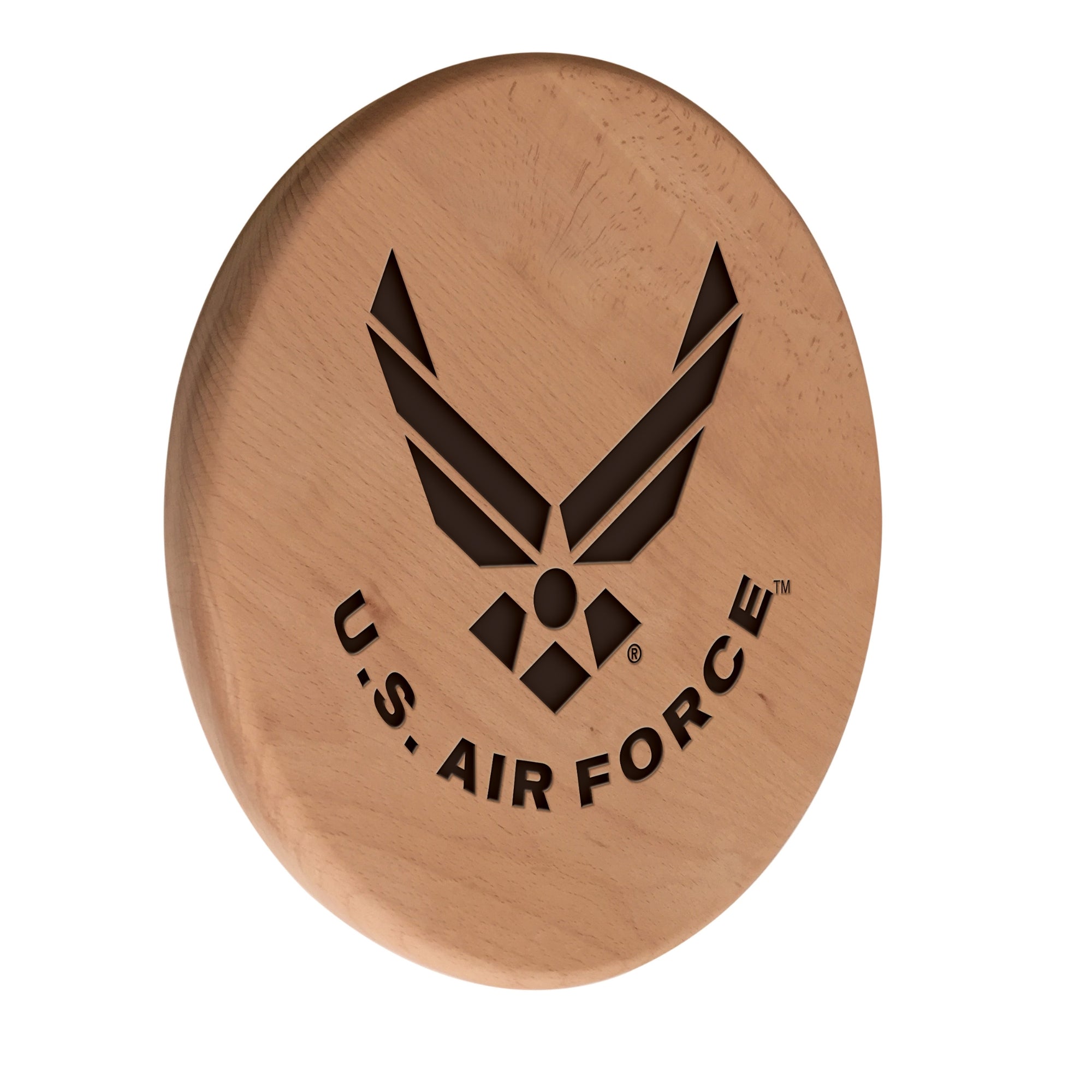 United States Air Force Laser Engraved Solid Wood Sign*