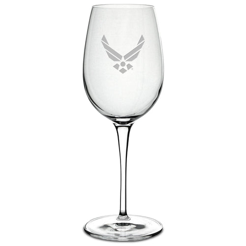 Air Force Luigi Bormioli 12oz White Wine Glass*