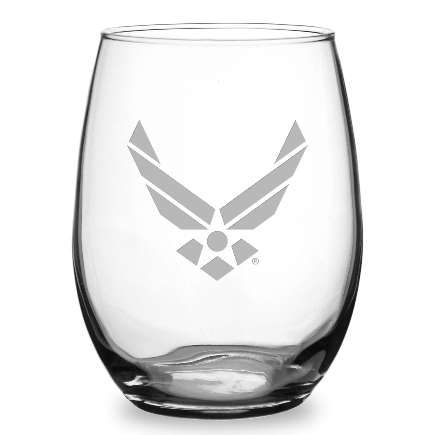 US Air Force 21oz Stemless Wine Glass*