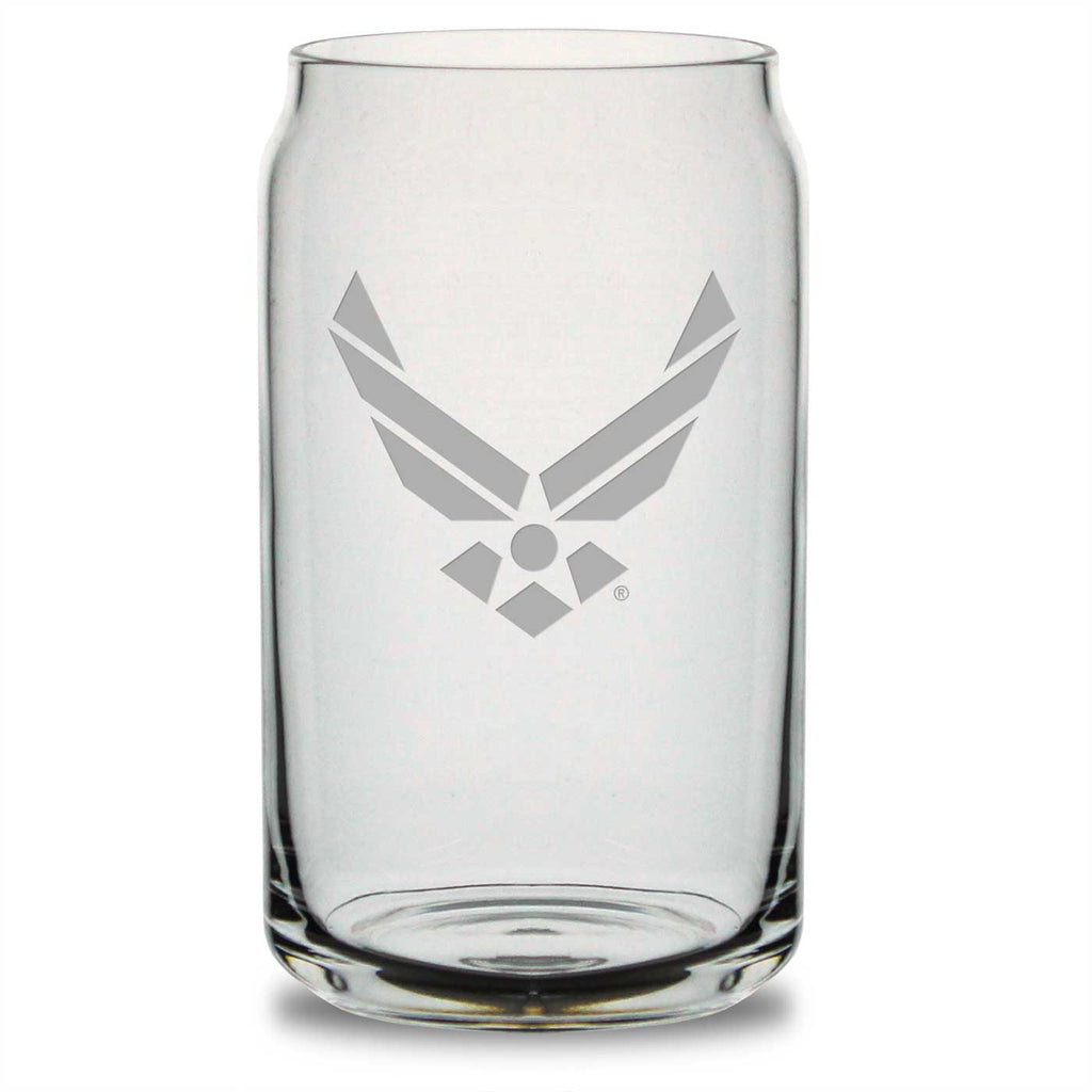 US Air Force 16oz Beer Can Glass*