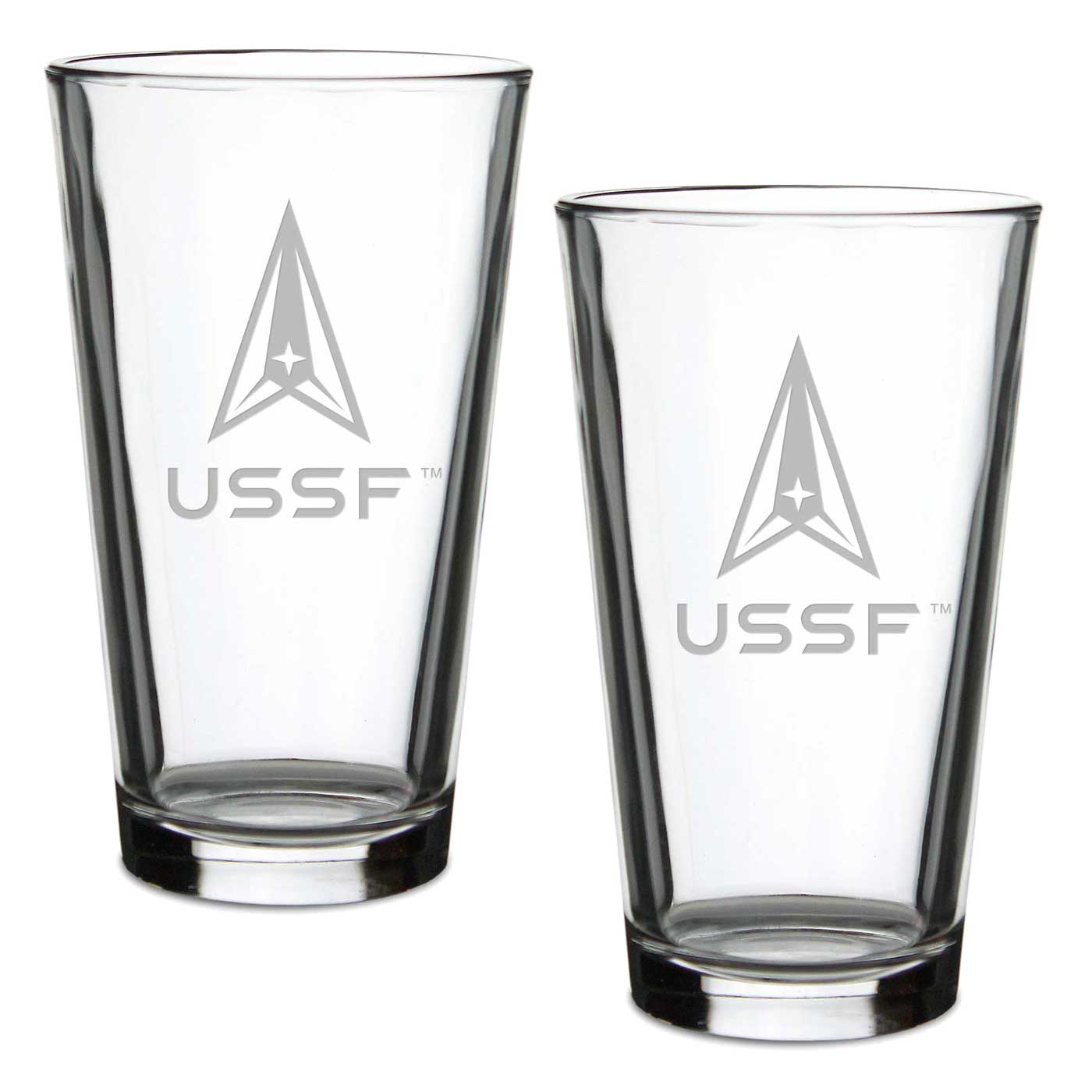 Space Force Set of 2 16oz Pint Glasses*