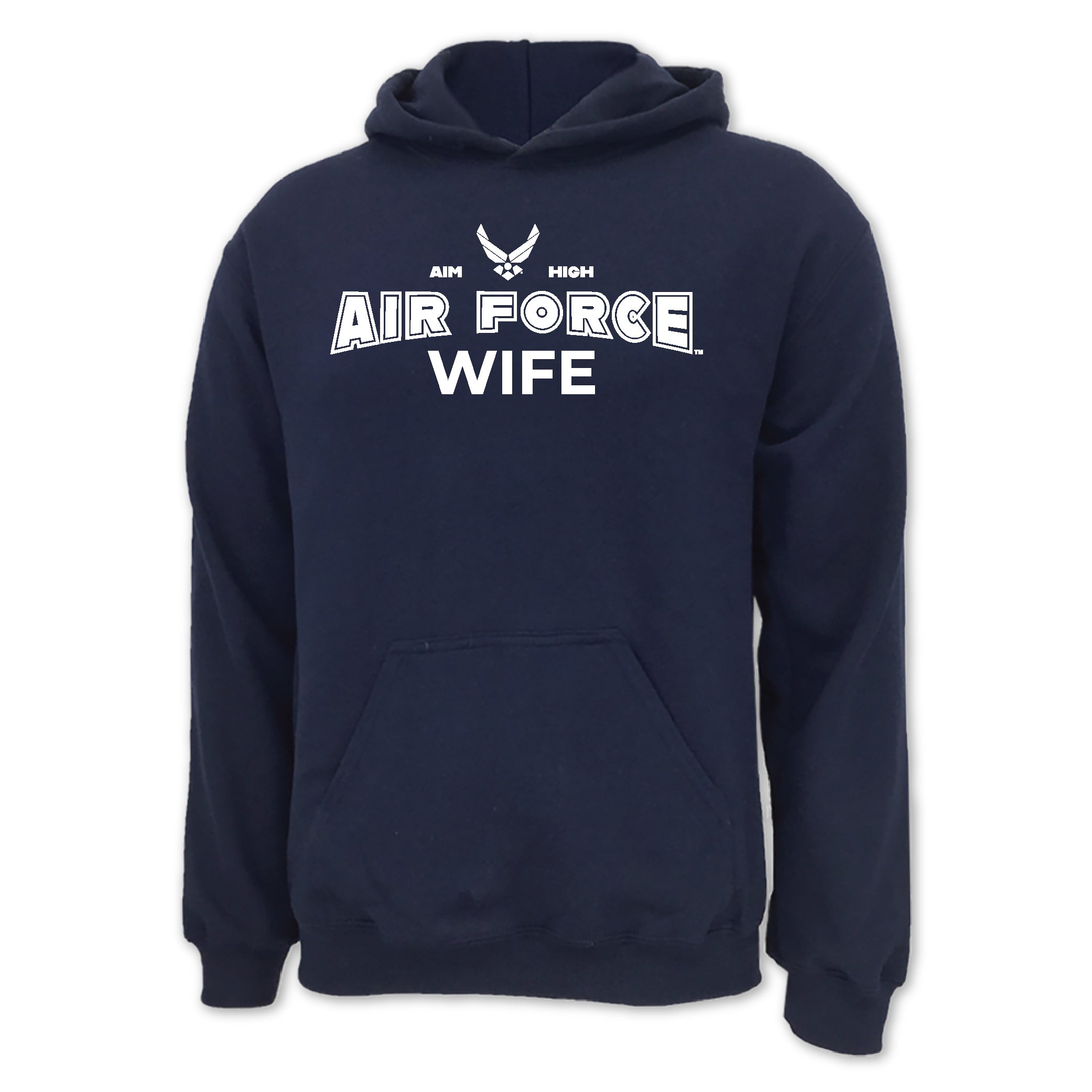 Air Force Wife Hood (Navy)