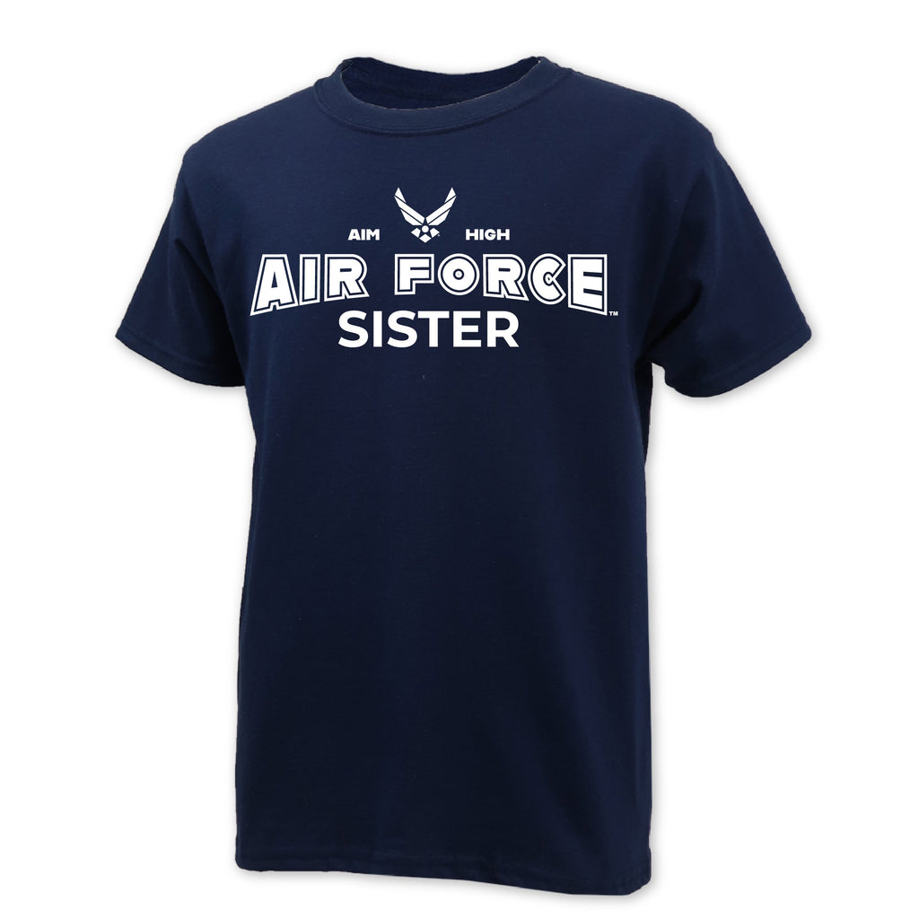 Air Force Youth Sister T-Shirt (Navy)