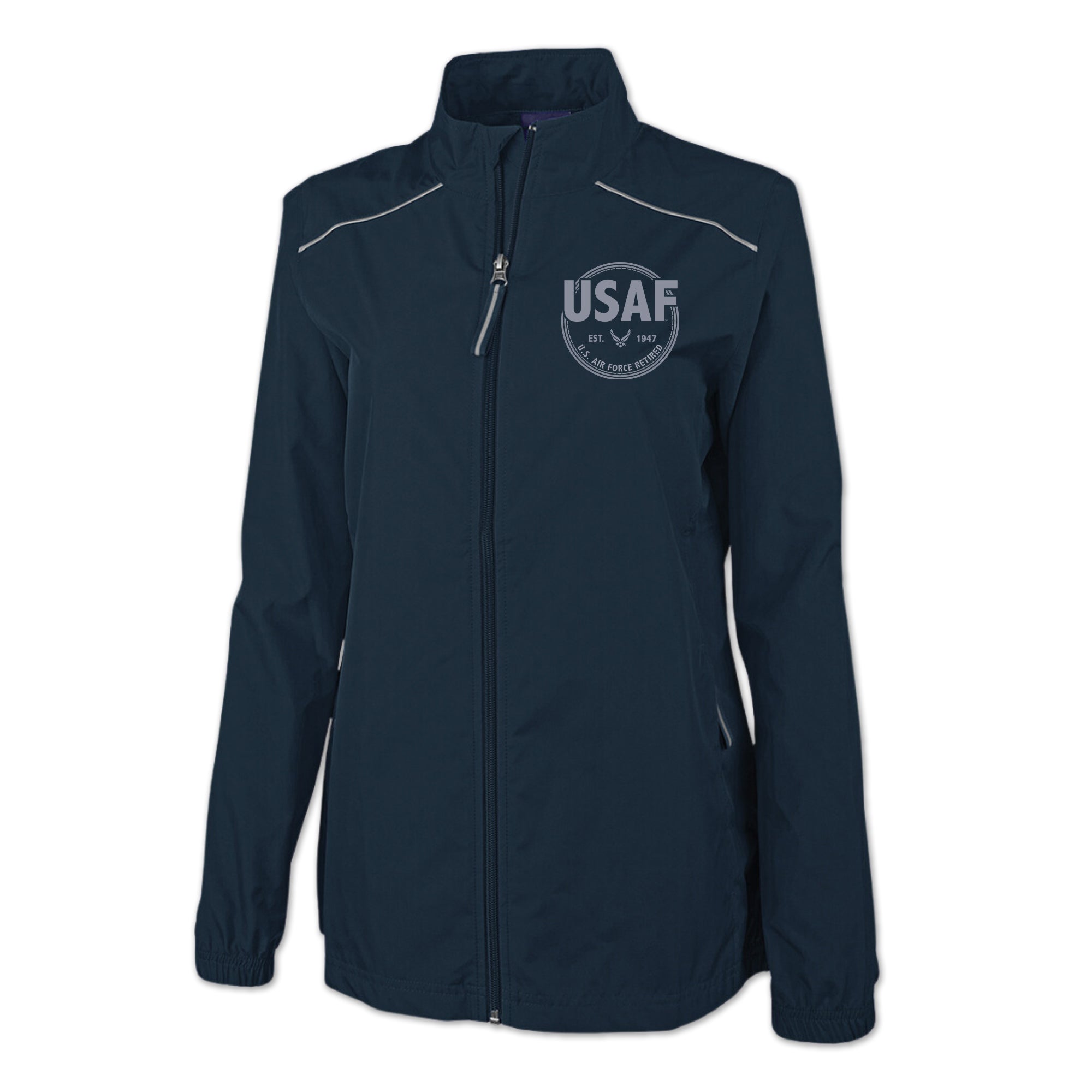 Air Force Ladies Retired Pack-N-Go Reflective Jacket