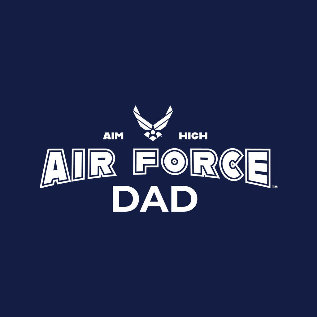 Air Force Dad T-Shirt (Navy)