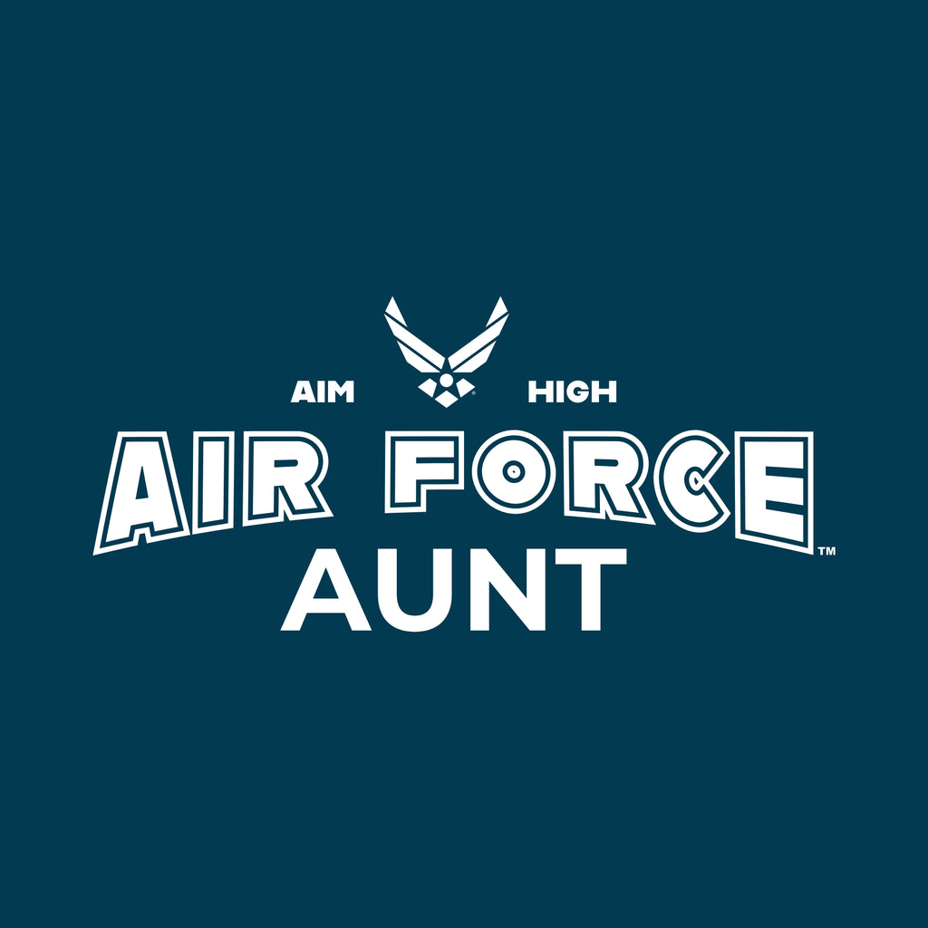 Air Force Aunt Ladies Crewneck (Blue)