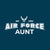 Air Force Aunt Ladies Crewneck (Blue)