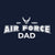 Air Force Dad Crewneck (Navy)