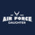 Air Force Daughter Hood (Navy)