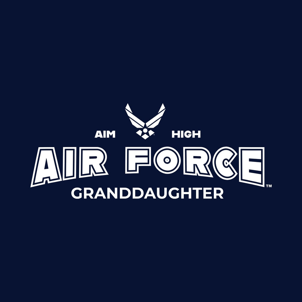 Air Force Granddaughter T-Shirt (Navy)
