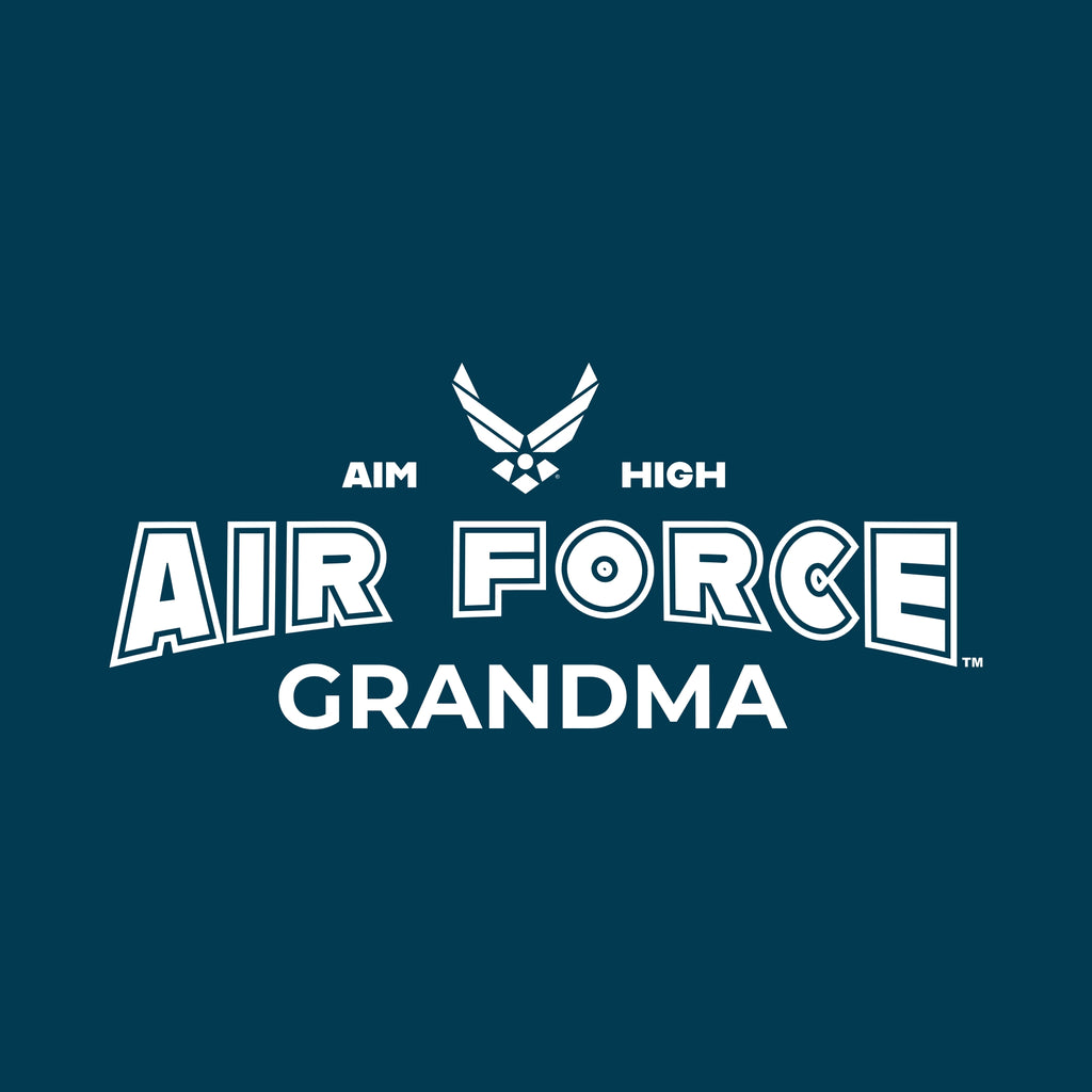 Air Force Grandma Ladies Crewneck (Blue)