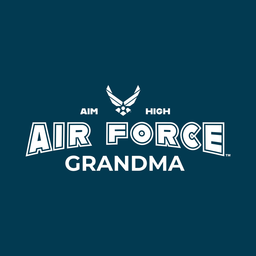 Air Force Champion Grandma Ladies Crewneck (Blue)