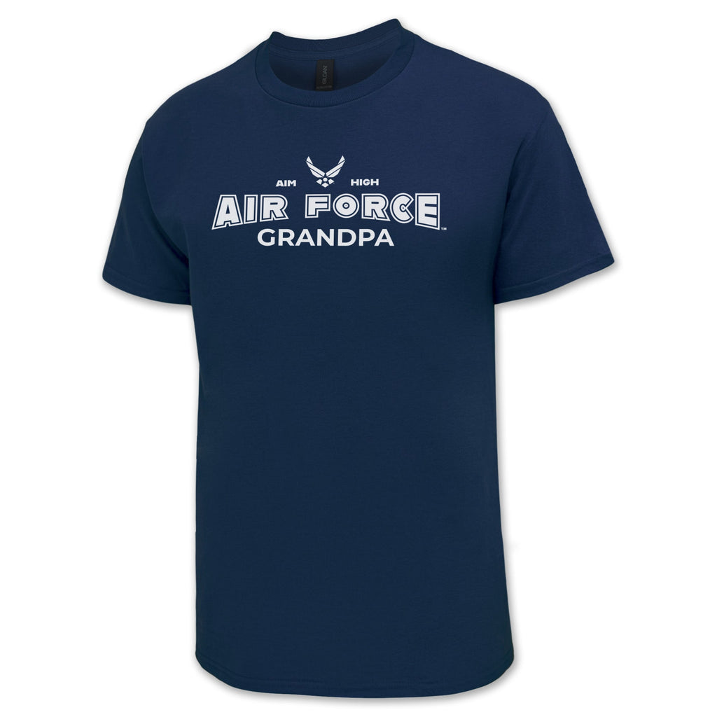 Air Force Grandpa T-Shirt (Navy)