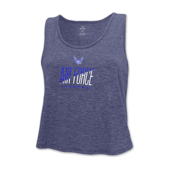 Air Force Ladies Under Armour Breezy Sport Tank (Navy)