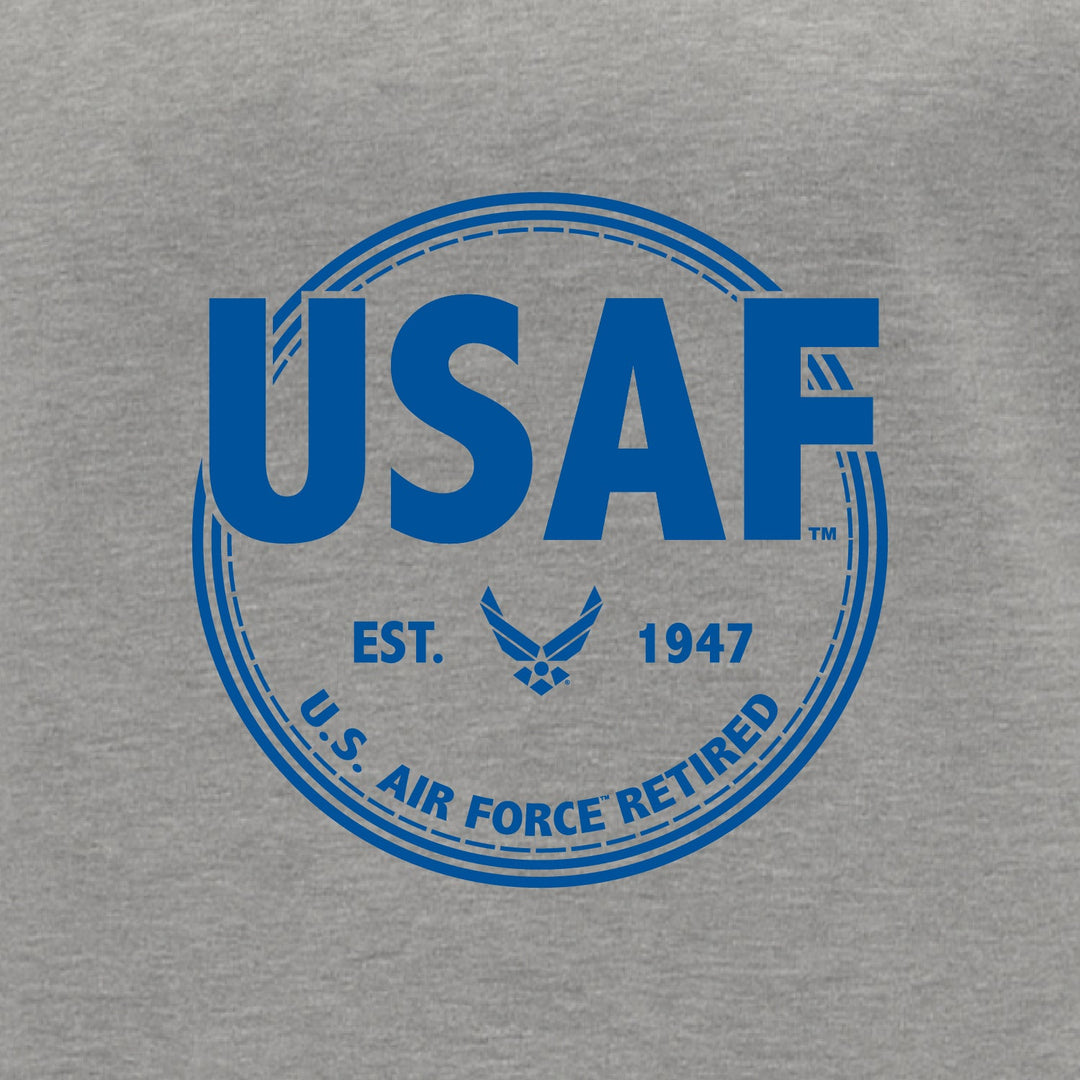 Air Force Retired Left Chest 1/4 Zip