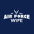 Air Force Wife T-Shirt (Navy)