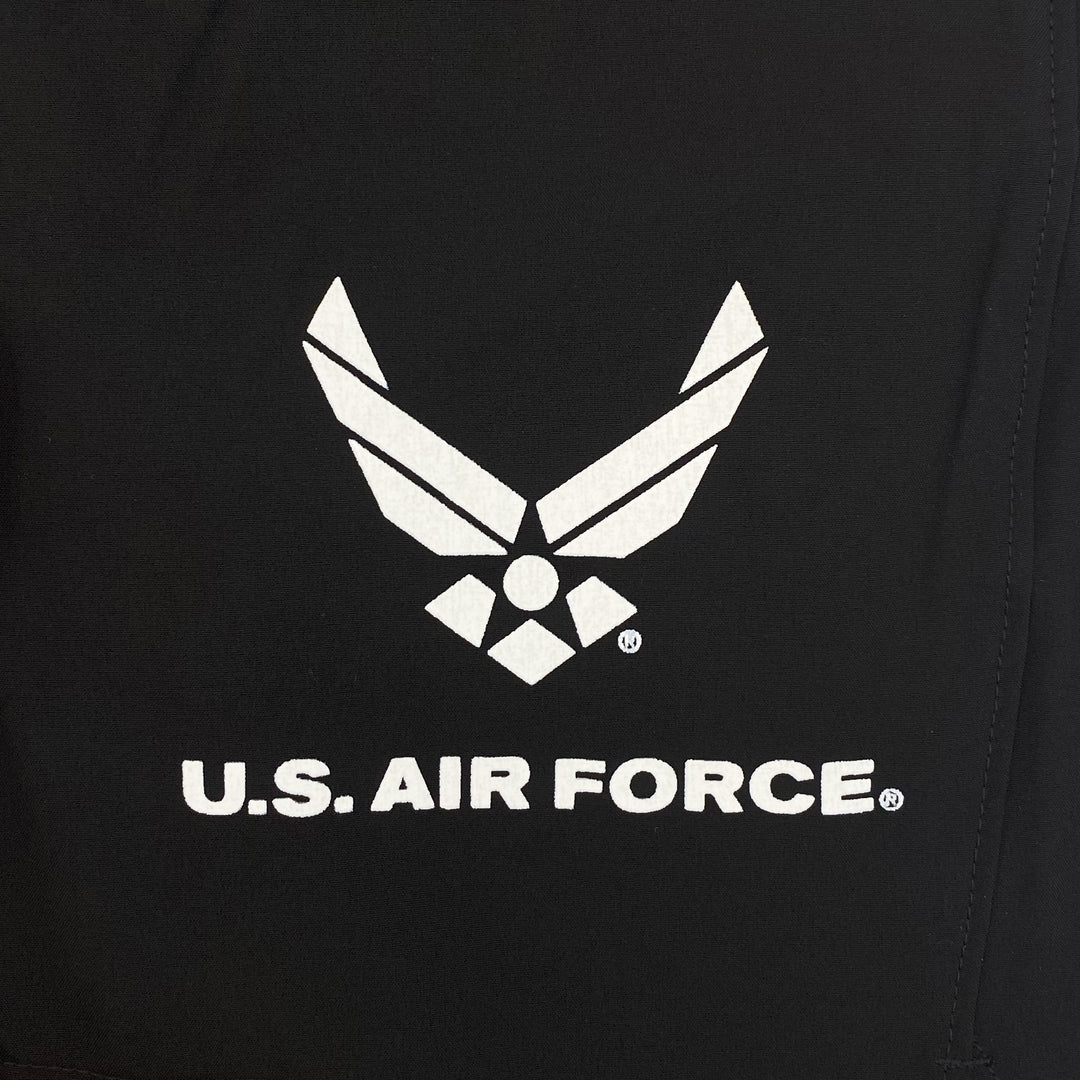 Air Force Wings Champion Men's Woven 5" Short (Black)