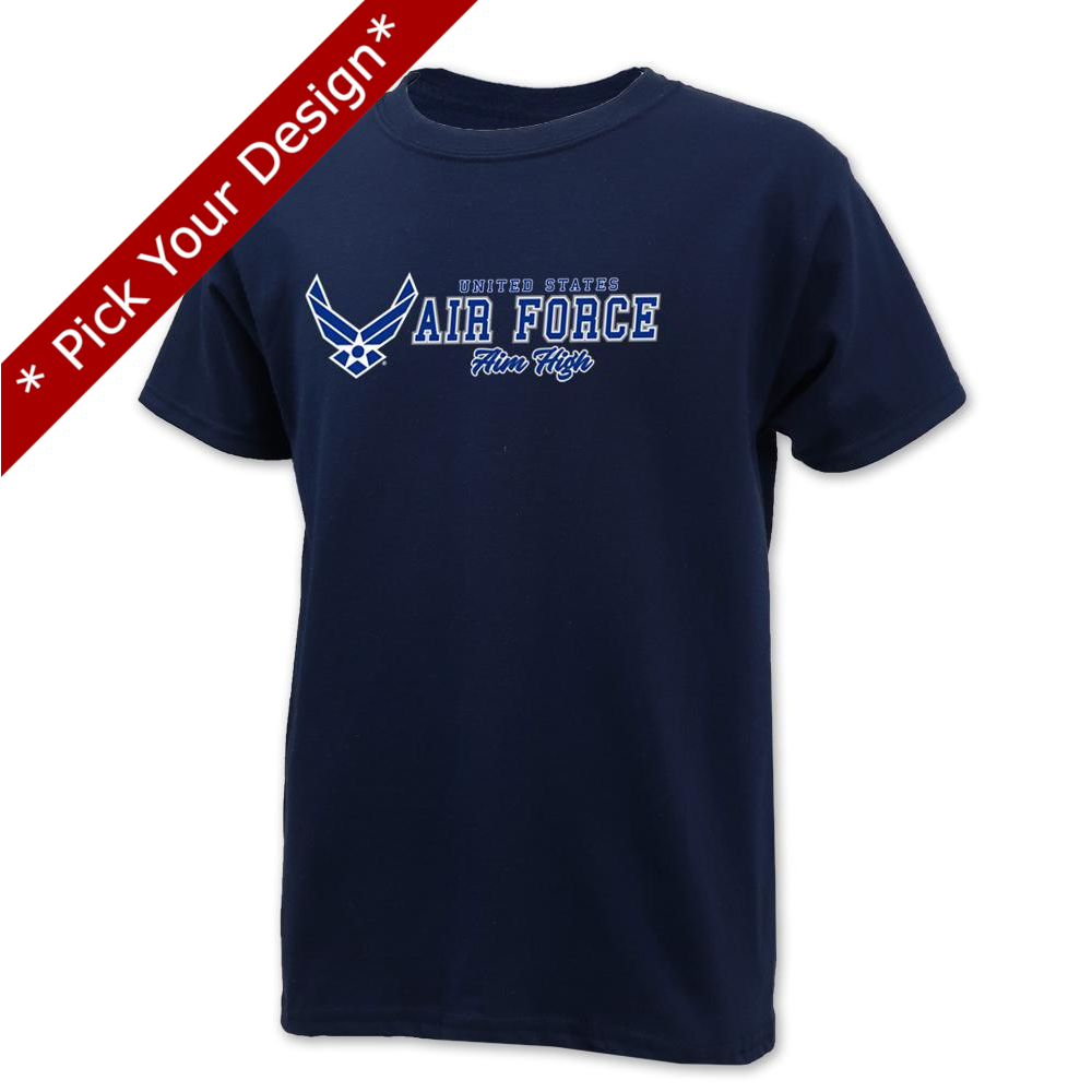 Pick Your Design Air Force Youth T-Shirt