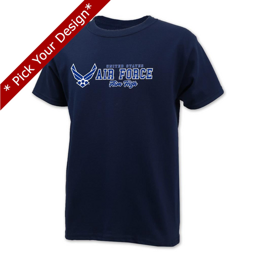 Pick Your Design Air Force Youth T-Shirt