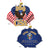 Glass 250th Anniversary U.S. Flag Ornament