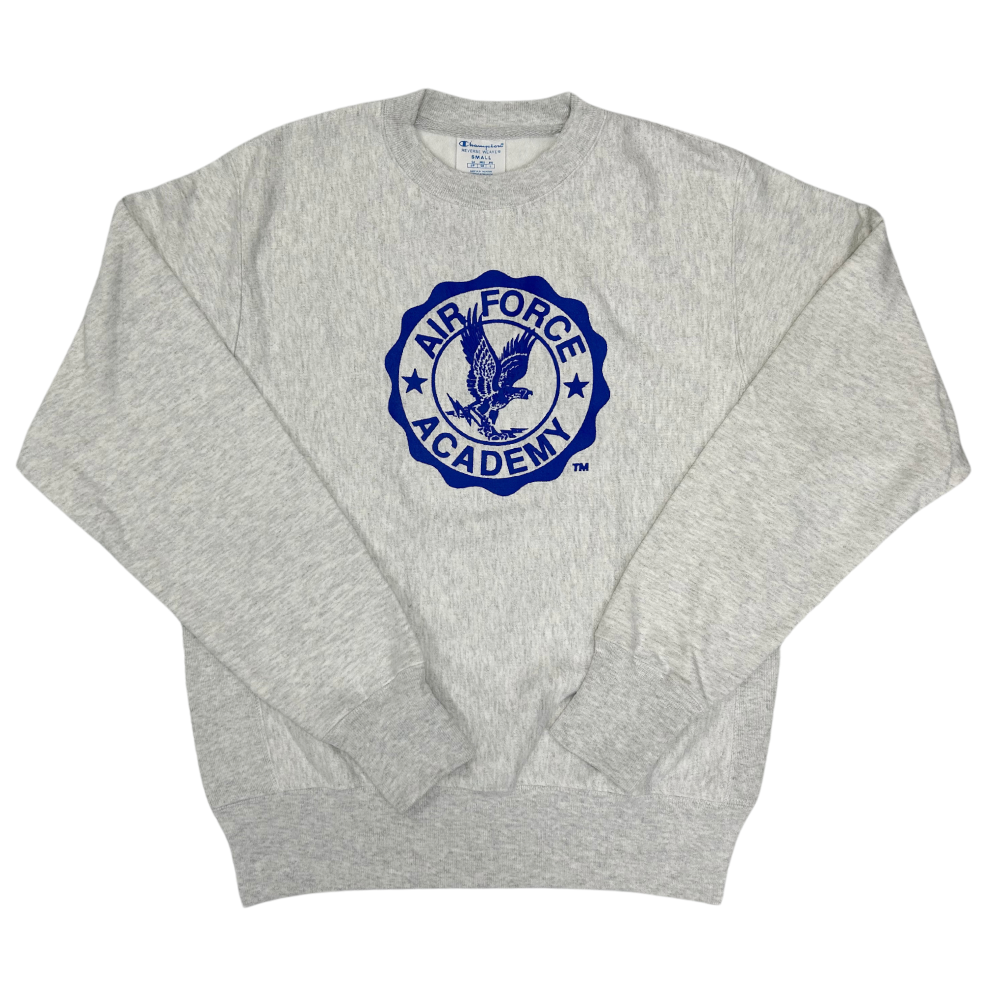 Air Force Academy Champion Reverse Weave Crewneck Ash