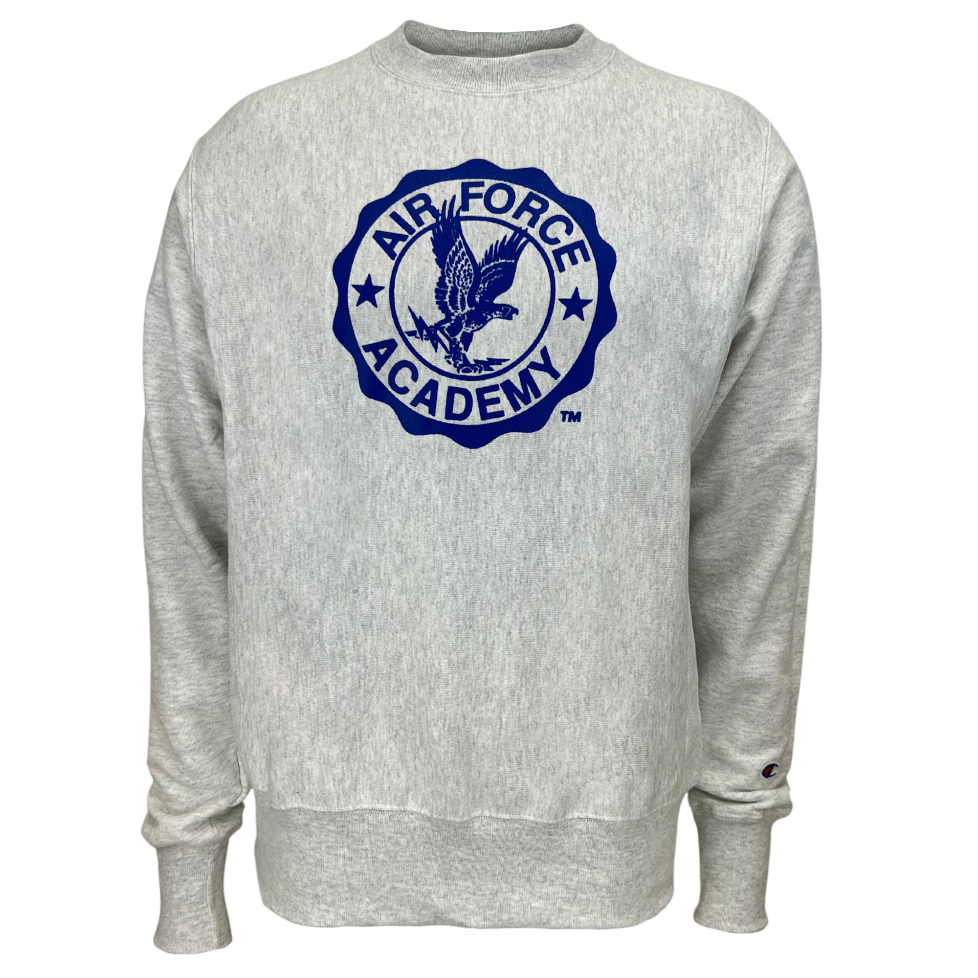 Air Force Academy Champion Reverse Weave Crewneck Ash