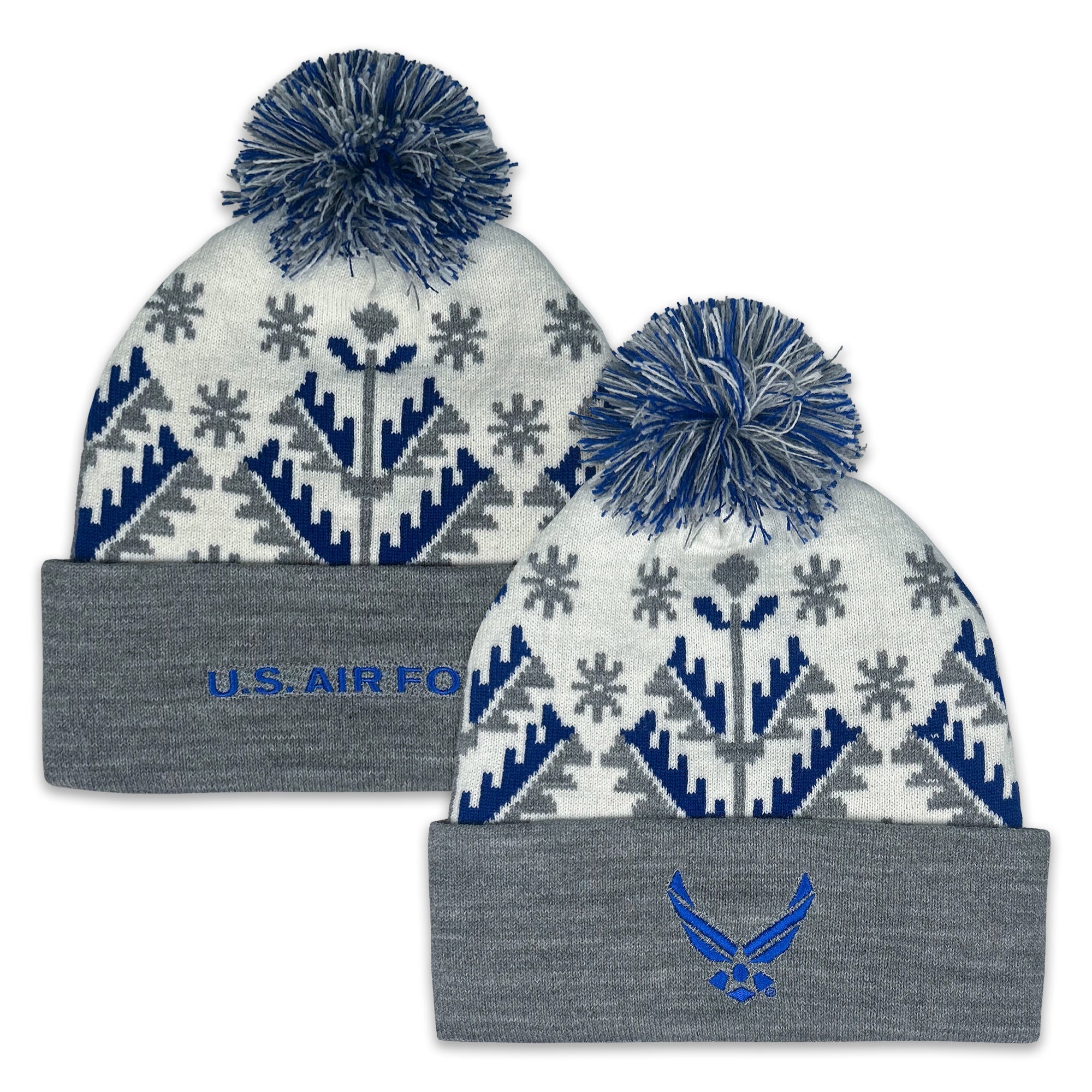 Air Force Wings Knit Pom Beanie