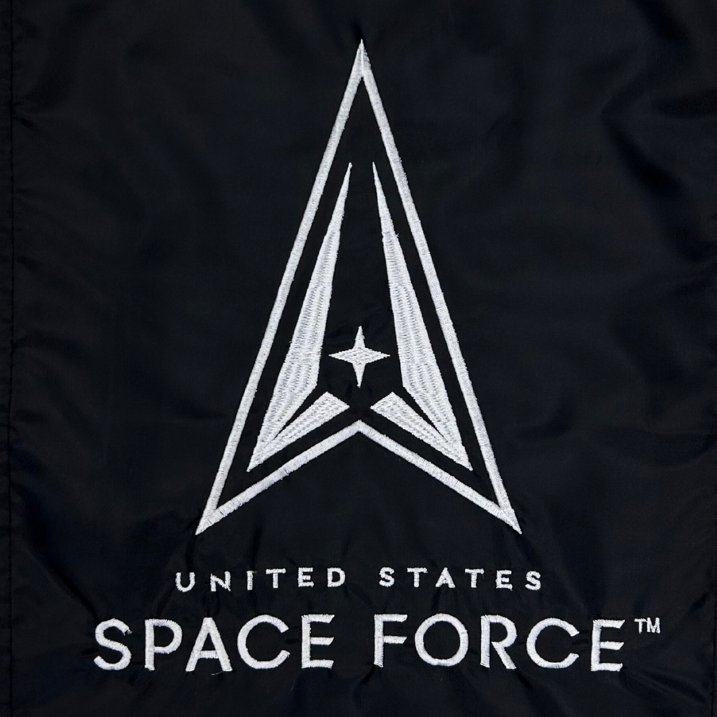 Space Force Double Sided Embroidered Garden Flag (12