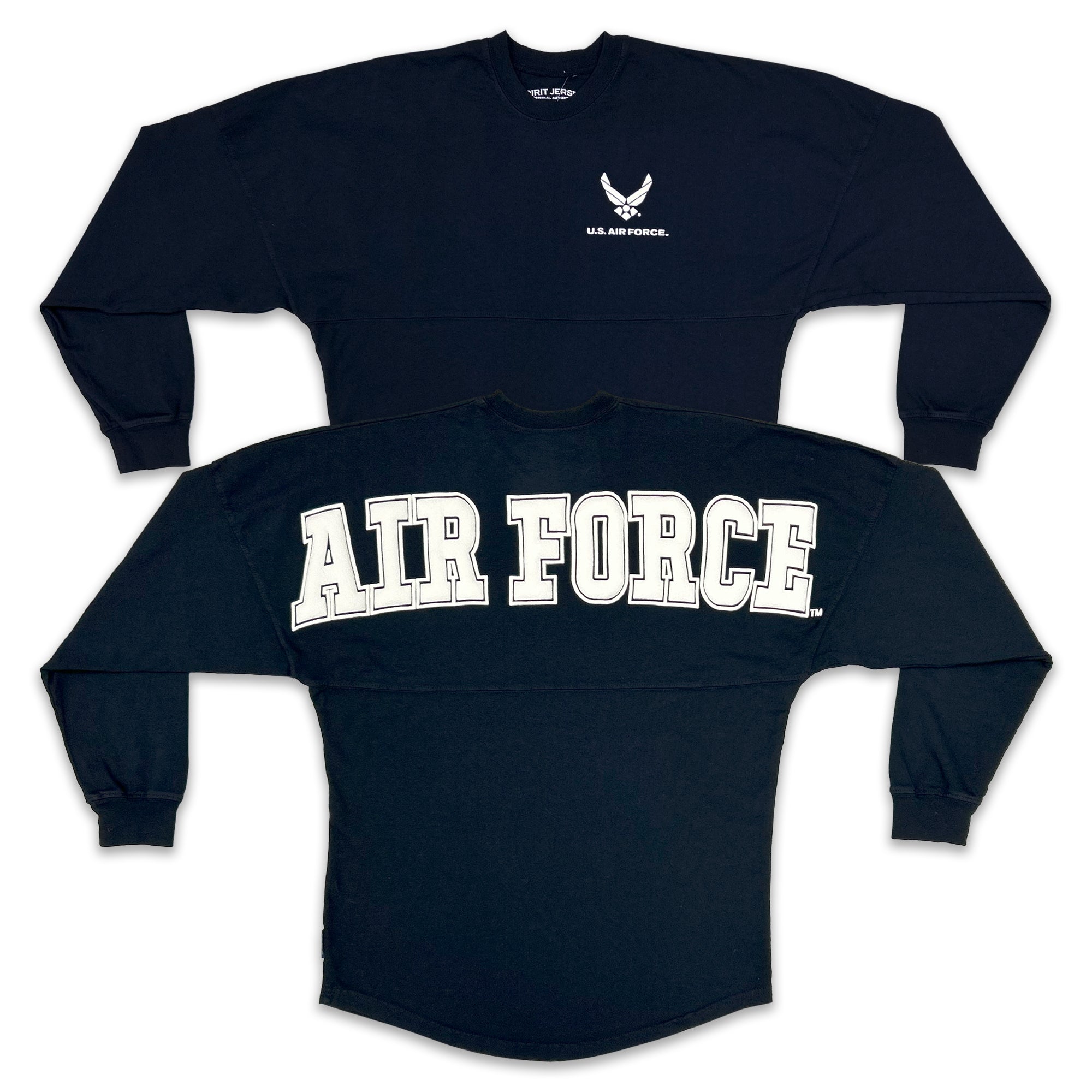 Air Force Wings Original Crew Neck Spirit Jersey (Navy)