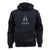 Pick Your Design Space Force Youth Hooded Sweatshirt (Black)