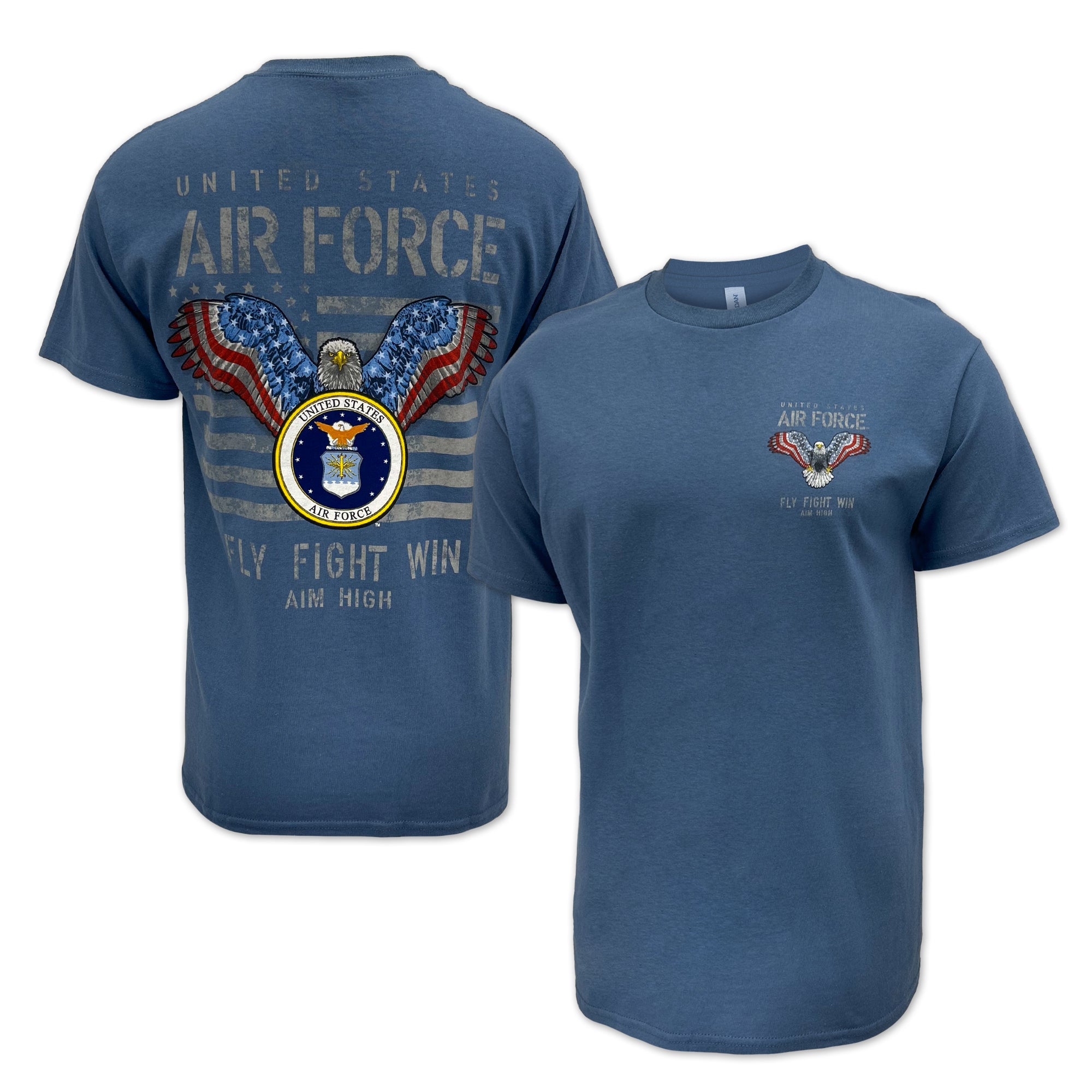 Air Force Stars and Stripes T-Shirt (Indigo)