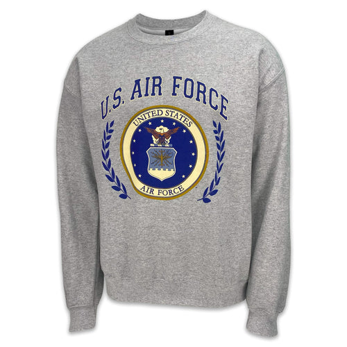 Air Force Laurel Leaf Crewneck (Grey)