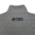 Air Force Wings Tackle Twill Embroidered Fleece Quarter Zip (Grey)