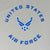 United States Air Force Wings Under Armour Tech T-Shirt (Grey)