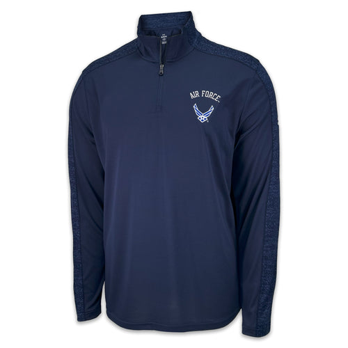 Air Force Under Armour Gameday Tech Wave 1/4 Zip (Navy)