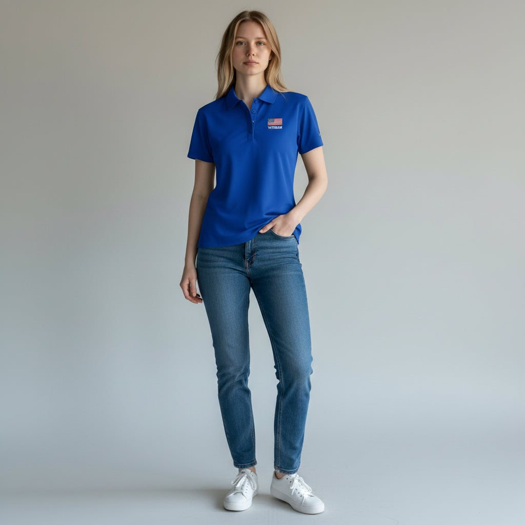 Veteran Women's Columbia Birdie Polo*