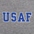 USAF Ladies Dakota Quarter Zip Pullover (Grey)