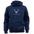 Pick Your Design Air Force Youth Hooded Sweatshirt (Navy)