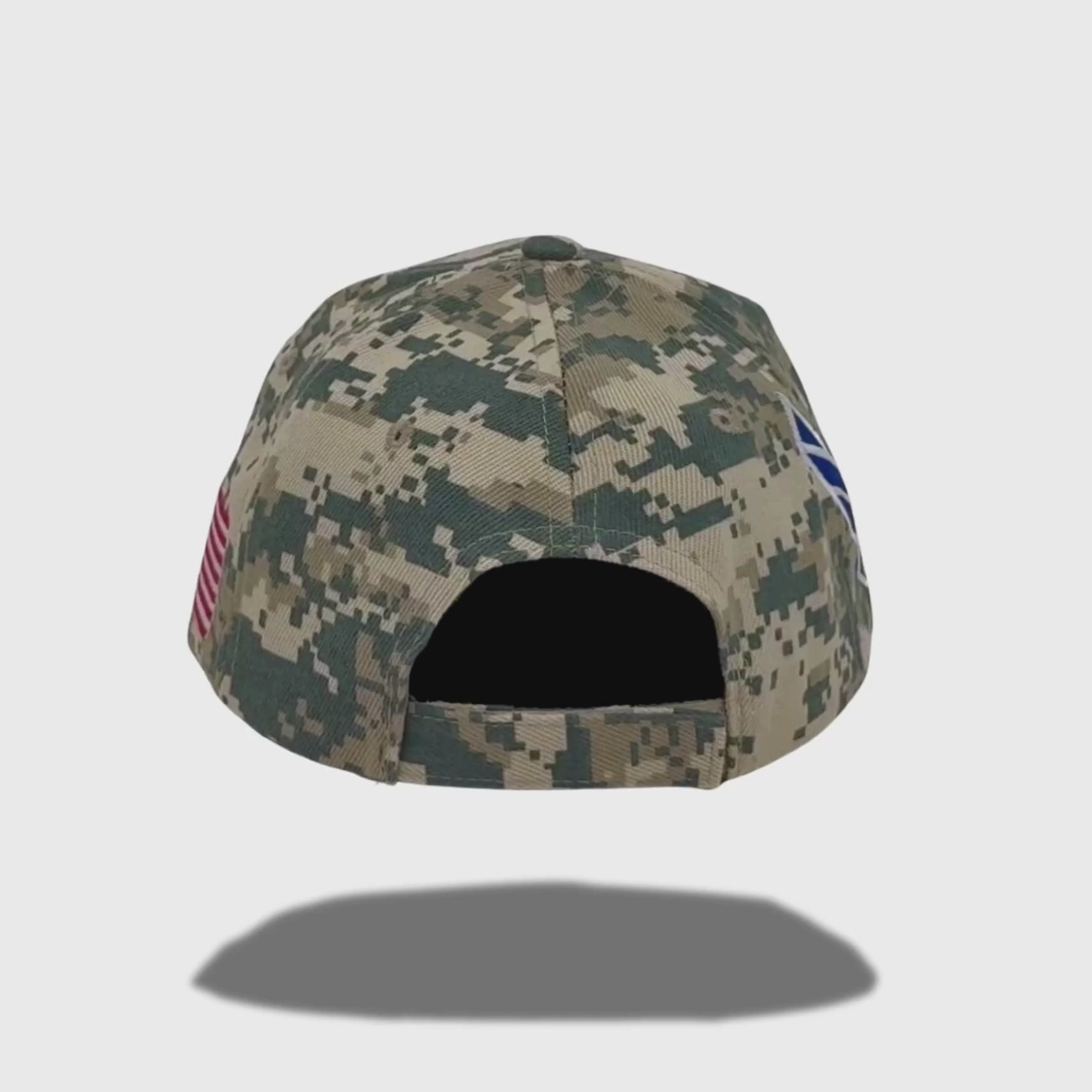Air Force Wings Veteran Digital Camo Hat (Camo)