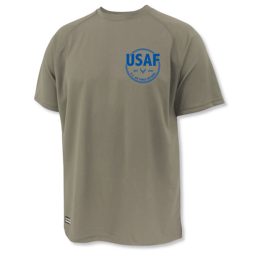 Air Force Retired Under Armour Tac Tech T-Shirt