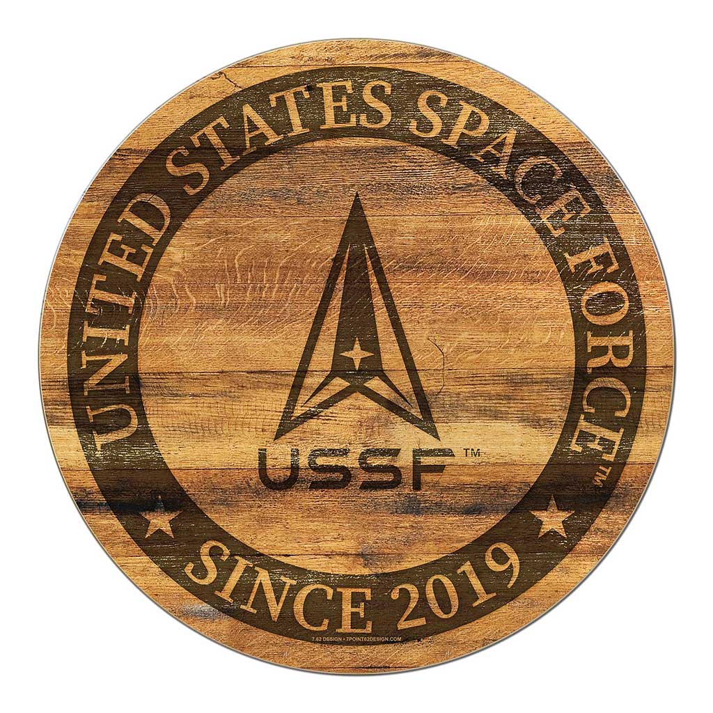 United States Space Force Logo Sign (12x12)