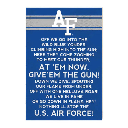 Fight Song Air Force Academy Falcons (35x24)