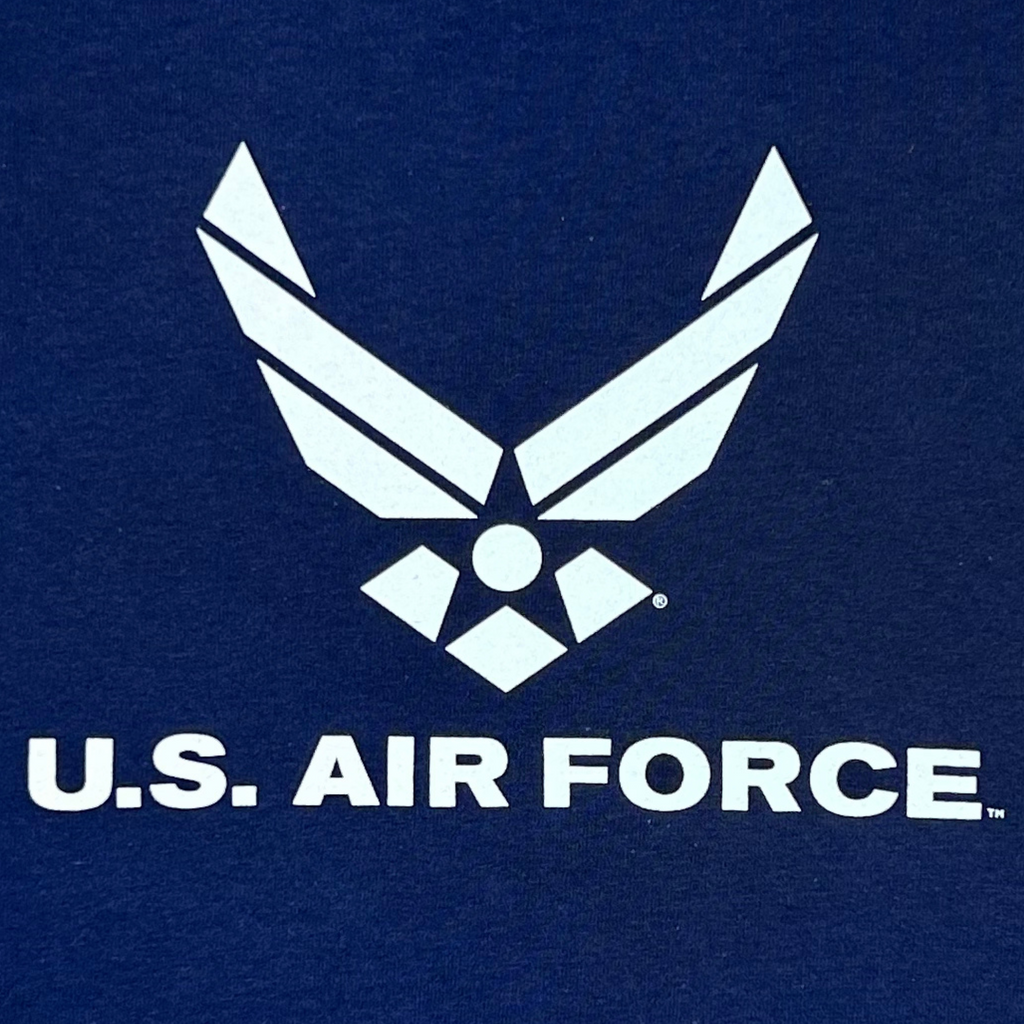Air Force Youth Logo Core Long Sleeve T-Shirt (Navy)