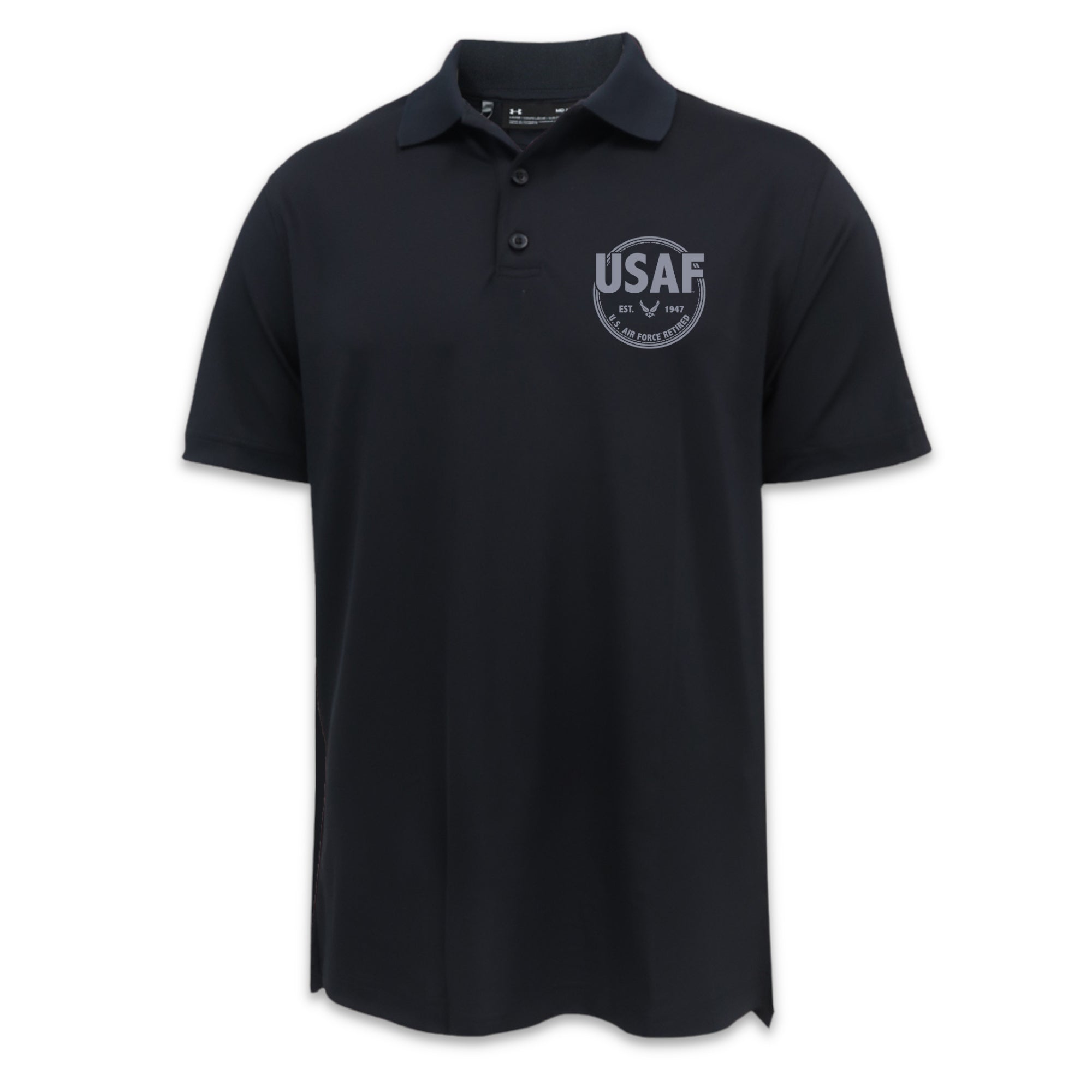 Air Force Retired Under Armour Tac Performance Polo