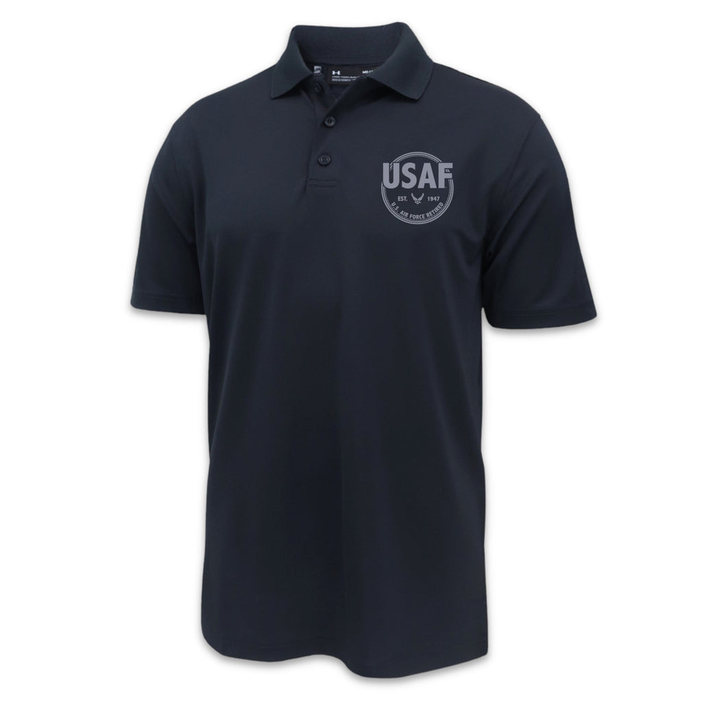 Air Force Retired Under Armour Tac Performance Polo