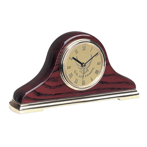 Air Force Wings Napoleon II Mantle Clock (Gold)